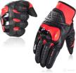 borleni motorcycle gloves touchscreen breathable motorcycle & powersports logo