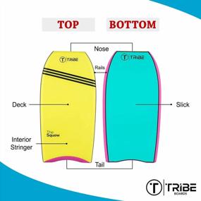 img 2 attached to Upgrade Your Watersports Game With The Durable And High-Performing Tribe Squaw Bodyboard