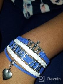 img 5 attached to Greekin' It: Zeta Phi Beta Sorority, Future Zeta Girls Charm Bracelet- Sorority Paraphernalia