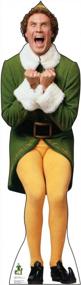 img 4 attached to 🎅 Enhanced Graphics Buddy The Elf Excited Life Size Cardboard Standup – Elf (2003 Film)