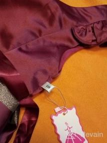 img 4 attached to Красочные полосатые театрализованные платья для девочек 2-10 лет идеально подходят для Пасхи, Рождества и Хэллоуина