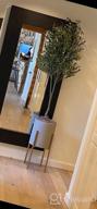 картинка 1 прикреплена к отзыву Add A Touch Of Nature With VIAGDO'S 4.6Ft Artificial Olive Tree - Perfect For Modern Home Decor! от Muharik Khalifa