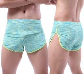 img 2 attached to Experience Maximum Comfort And Confidence With YuKaiChen Men'S Performance Bulge-Enhancing Trunks