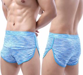 img 1 attached to Experience Maximum Comfort And Confidence With YuKaiChen Men'S Performance Bulge-Enhancing Trunks