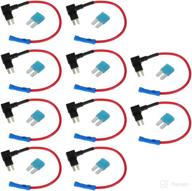 🚗 esupport 10 x car vehicle 12v 24v car motor add-a-circuit micro2 atr fuse holder 15a - efficient power management device for vehicles логотип