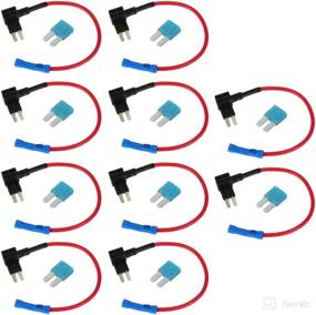 img 4 attached to 🚗 ESUPPORT 10 X Car Vehicle 12V 24V Car Motor Add-a-circuit MICRO2 ATR Fuse Holder 15A - Efficient Power Management Device for Vehicles