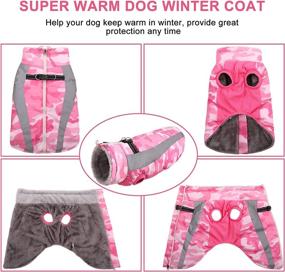 img 1 attached to Dasior Clothes Camouflage Fashion Apparel Dogs