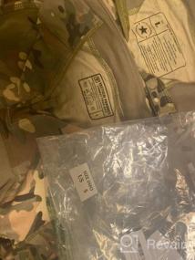img 6 attached to CARWORNIC мужская тактическая военная штурмовая боевая рубашка с длинным рукавом Slim Fit камуфляжная футболка с молнией
