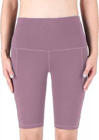 img 3 attached to Stylish And Functional: SouqFone'S High Waist Yoga Pants With Pockets For Women - Perfect For Your Workout!