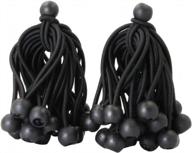 защитите свой груз с помощью joneaz black ball bungees - 50 пакетов 4-дюймовых стяжных шнуров с 1-дюймовым шариком и устойчивостью к ультрафиолетовому излучению логотип