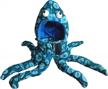 small dog halloween outfit: vedem octopus costume with hat & cape! logo
