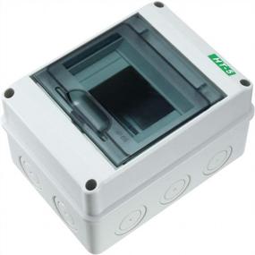 img 4 attached to uxcell IP65 ABS Transparent Power Distribution Protection Box: 5-Way Circuit Breaker Indoor Wall Mount (120mmx160mmx92mm)