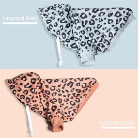 img 3 attached to 🐶 Furryilla Leopard Pink Dog Hoodies for Small Dogs: Girl and Boy, Cotton Sweatshirt Fleece Sweater Winter Coat with Hat. Great Puppy Clothes, Cat Apparel! (Size L)