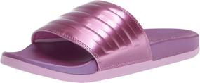 img 4 attached to Adidas Adilette Comfort Slides Womens Women's Shoes : Athletic