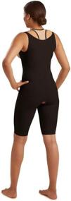 img 3 attached to Marena Recovery Knee-Length Compression Girdle With High-Back - M, Black: Support & Comfort For Your Everyday Activities!