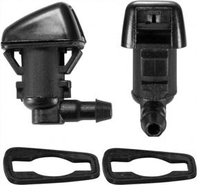 img 3 attached to Windshield Washer Nozzle Jet Kit For 2008-2010 Ford F-250 F-350 Super Duty Trucks | Replaces Part # 7C3Z-17603-A Or 7C3Z17603A