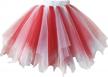 emondora women's tutu tulle petticoat ballet bubble skirts short prom dress up 6 logo
