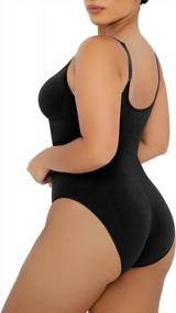 img 3 attached to Получите идеальную фигуру с боди YIANNA Sculpting Bodysuit - контроль живота и бесшовное корректирующее белье для женщин