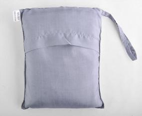 img 4 attached to Marycrafts Mulberry Silk Sleeping Bag Liner & Travel Sheet - 100% Pure Silk, Single Size 83"X33