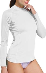 img 2 attached to 👙 Lavender Women's Ogeenier Rashguard Swimsuit for Enhanced Protection - Clothing, Swimsuits & Cover Ups