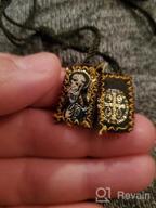 img 1 attached to 🛡️ San Benito Scapular/Escapulario: The Ultimate Religious Protection Accessory review by Jermaine Rhodes