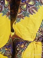 картинка 1 прикреплена к отзыву Выделитесь на своей следующей вечеринке в африканском платье с принтом дашики от SHENBOLEN. от Duane Mann