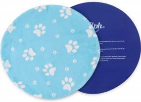 img 4 attached to Hilph® Reusable Hot And Cold Gel Pack For Pets - Safe For Cats And Dogs, Includes Removable Nylon Pack, Soft Gel Pad Ideal For Cooling, Microwaving, And Relaxation For All Pets