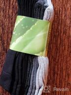 img 1 attached to Women'S Business Dress Socks - EnerWear 6P Pack Aloe Infused Modal review by Eric Edgar