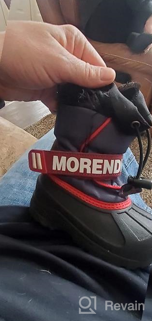 img 1 attached to 👞 Waterproof & Cold Weather Resistant Toddler Boys' Shoes for Outdoor Activities - MORENDL review by Paul Walters