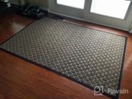 img 1 attached to Color G Waterproof Outdoor Door Mat - Perfect Front Door Mat For High Traffic Areas. review by Angie Zhang