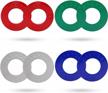enhance your weightlifting routine with 44sport olympic fractional plates - 8 piece set including 1/4, 1/2, 3/4 and 1 lb weights logo