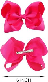 img 2 attached to BGFKS Layered Matching Hairbow Ballet Girls' Clothing via Skirts & Skorts