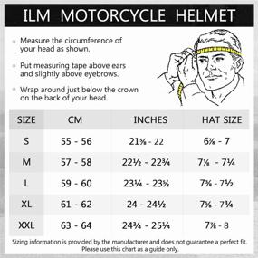 img 1 attached to ILM Motorcycle Modular Helmet Model 909F