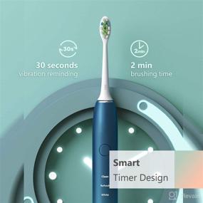 img 1 attached to 🦷 The Ultimate IntellVision Electric Rechargeable Toothbrush: Unmatched Dental Care