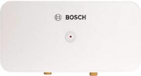 img 4 attached to Bosch Thermotechnology 7736505868, 4.5KW, Bosch US4-2R Tronic 3000 Electric Tankless Water Heater, 4.5 KW, 6.6" X 12.8" X 2.9", White