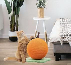 img 2 attached to Orange Scratching Premium Scratcher Furniture