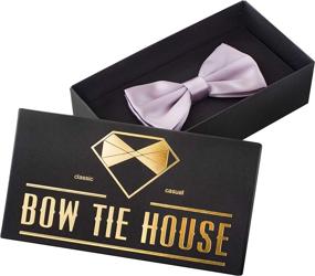 img 3 attached to 🎩 Timeless Pre Tied Bow Ties: House Men's Accessories at Ties, Cummerbunds & Pocket Squares