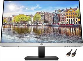 img 4 attached to Newest HP Premium Monitor Built 24", 1920X1080P, 75Hz, Tilt Adjustment, Built-In Speakers, HP-24M