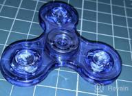 img 1 attached to Glow-In-The-Dark LED Fidget Spinner Toy Gift For Kids - Stress Relief & Anxiety Reducer! review by Jacob Guerrero