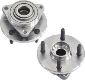 img 4 attached to 🔧 DRIVESTAR 513205 Front Wheel Hub & Bearing Assembly: Chevy Cobalt, Pontiac G5/Pursuit, Saturn Ion - 4-Lug Non/ABS