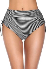 img 4 attached to Holipick Waisted Bikini Tankini Bottom Women's Clothing and Swimsuits & Cover Ups