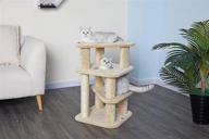 🐱 upgrade your cat's playtime with the go pet club premium carpeted cat tree logo