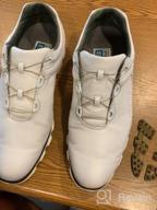 img 1 attached to Men's Athletic Shoes - FootJoy 53596 in White and Black review by Tai Wiest