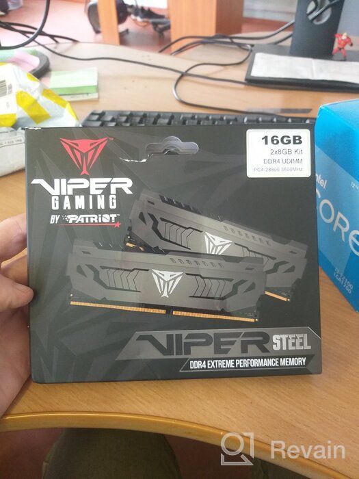 img 2 attached to 💪 Patriot Viper Steel DDR4 16GB (2 x 8GB) 3600MHz Kit - PVS416G360C8K: High Performance RAM for Speedy Computing review by Ada Samoraj ᠌