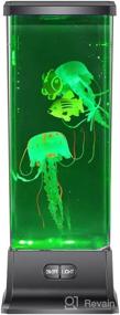 img 2 attached to 🎁 Color Changing Electric Jellyfish Table Lamp: Perfect Gift for Kids, Men, Women - Ideal Mood Night Light for Home Room Decor during Holiday Parties & Christmas - Top Gift for Her, Him!