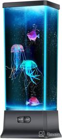 img 4 attached to 🎁 Color Changing Electric Jellyfish Table Lamp: Perfect Gift for Kids, Men, Women - Ideal Mood Night Light for Home Room Decor during Holiday Parties & Christmas - Top Gift for Her, Him!