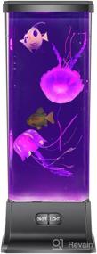 img 1 attached to 🎁 Color Changing Electric Jellyfish Table Lamp: Perfect Gift for Kids, Men, Women - Ideal Mood Night Light for Home Room Decor during Holiday Parties & Christmas - Top Gift for Her, Him!