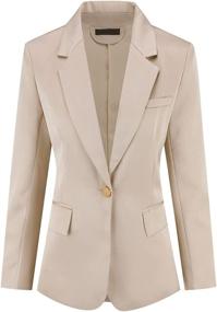img 3 attached to Striped Business Suit Set For Women: Blazer And Pant, Perfect For Office Work And Casual Wear - YYNUDA