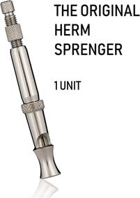 img 3 attached to 🐶 HERM SPRENGER Dog Training Whistle: Stop Barking with Adjustable Frequency Silent Ultrasonic Sound - Made in Germany