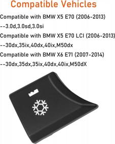 img 2 attached to Revamp Your BMW'S Climate Control With Jaronx Snowflake Button - Compatible With X5 E70 & X6 E71 - 1 Piece Pack